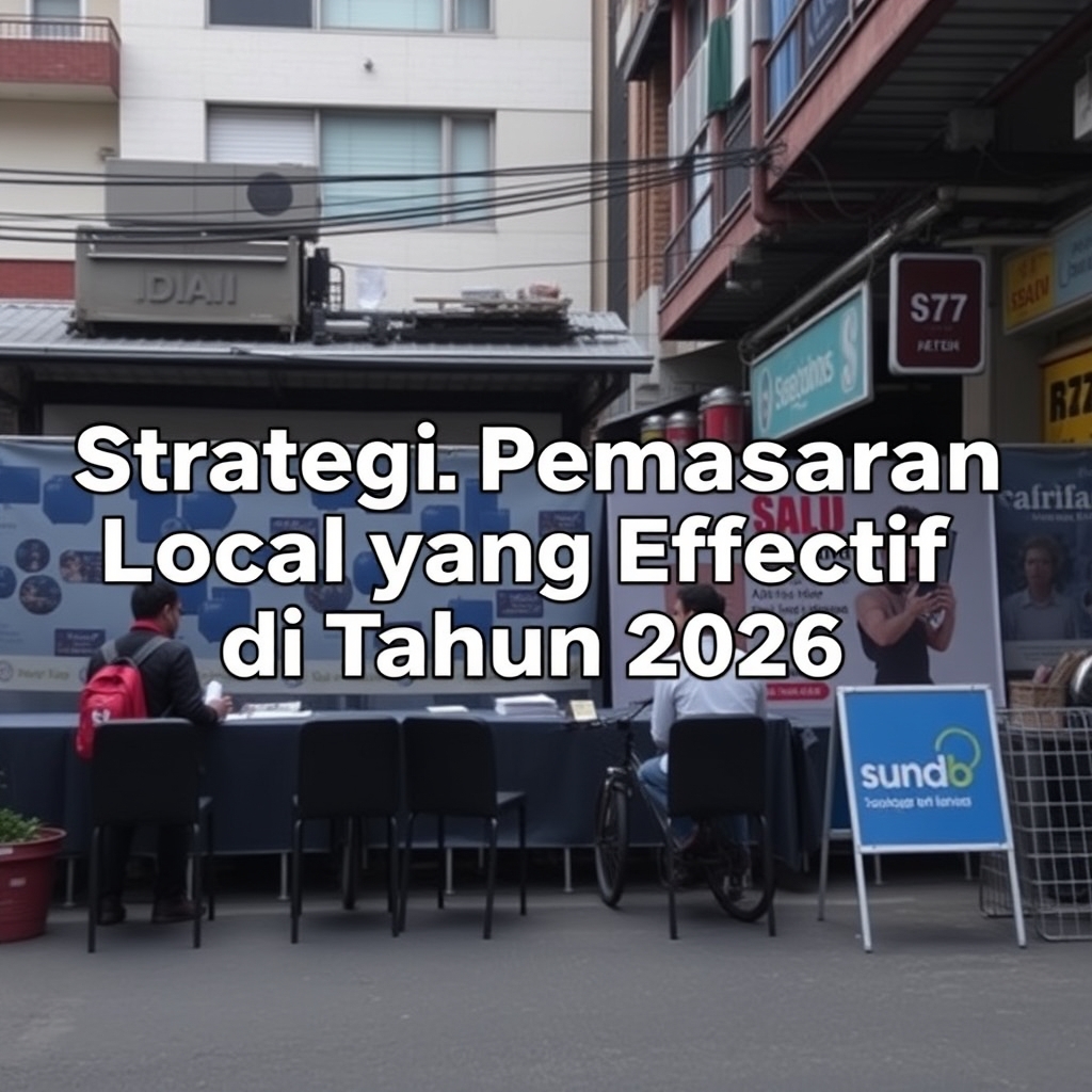 Strategi Pemasaran Lokal yang Efektif di Tahun 2026
